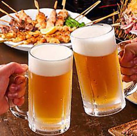 大人気の食べ放題に+1000円で…ナント90種類の豊富な飲み放題♪