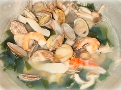 アサリと海鮮の酒蒸し