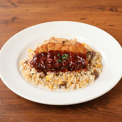 デミカツガーリックライス