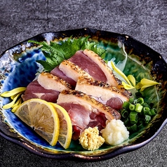 甲州地鶏もも刺し