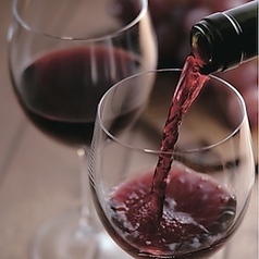 ハウスワイン（赤・白）グラス／ボトル