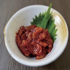 チャンジャと韓国のりのセット