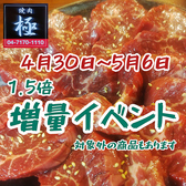 焼肉 極 柏の詳細