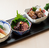 一期一会の味を愉しむ、こだわりの一品料理◎