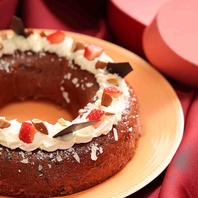 チョコレートを使用したメニューが登場♪