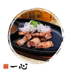 豚バラと玉ねぎのネギ塩鉄板