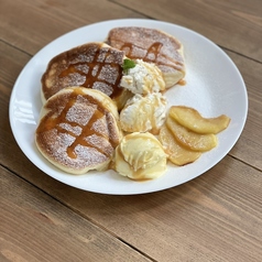 やき林檎とほうじ茶クリーム