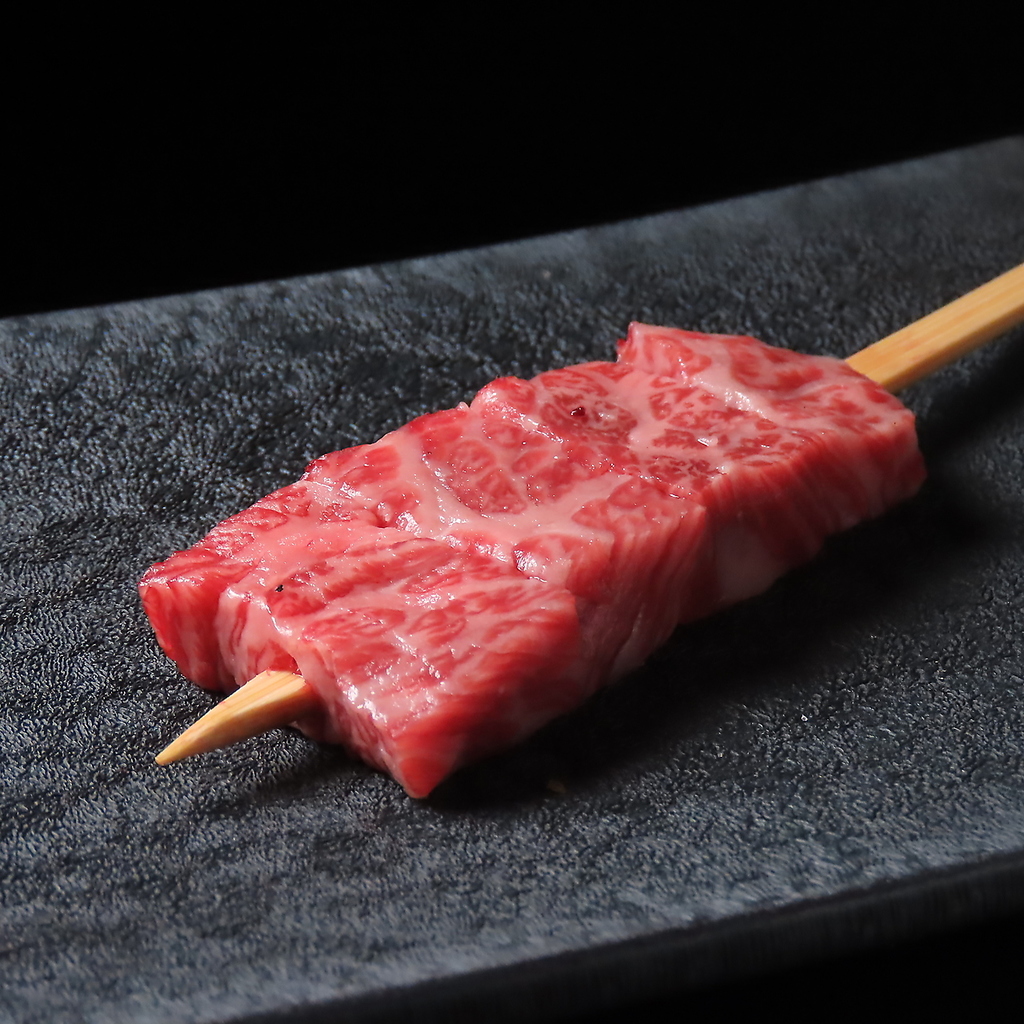 数量限定メニューザブトンステーキ串