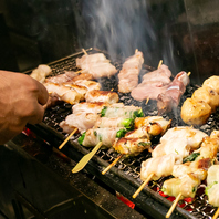 当店自慢の「こだわりの焼き鳥串」
