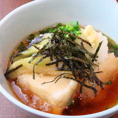 豆腐と茄子の揚げ出し