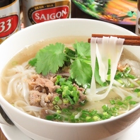絶品のフォーなど、王道のベトナム料理が絶品♪