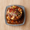 料理メニュー写真&nbsp;溢れる愛の牛タン麻婆豆腐
