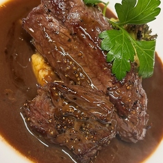 【Menu Saison】 低温ローストビーフ・トリュフご飯とフォワグラのパイ包み含む豪華なコース8800円♪の写真