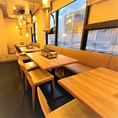 お子様連れのお客様も大歓迎◎ファミリーでのお食事にも最適な環境を整えております。小さなお子様も安心のテーブルソファー席をご用意！家族みんなで素敵な楽しいひとときをお楽しみください♪