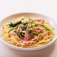 ほうれん草とベーコン