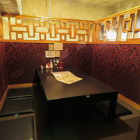 【完全個室】全5種類の『隠れ家個室』が当店自慢！！