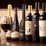 ワイン赤・白10種類が飲み放題になる、選べる飲み放題特別コースがおすすめ♪￥6600