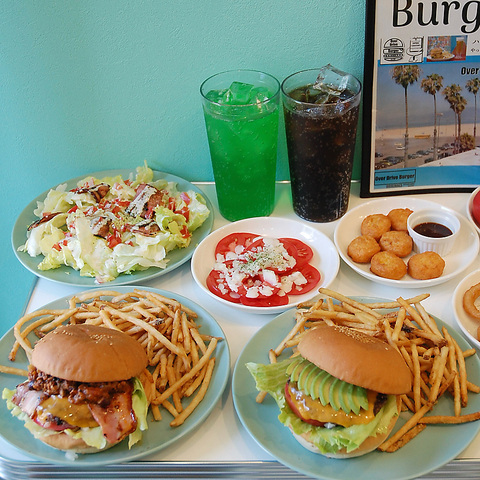 Over Drive Burger I[o[hCuo[K[