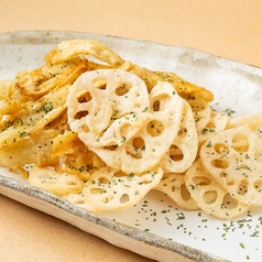 のり塩ごぼう唐揚げ