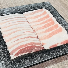 沖縄県産あぐー豚(バラ肉)　100g