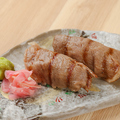 料理メニュー写真 牛炙り寿司(2貫)