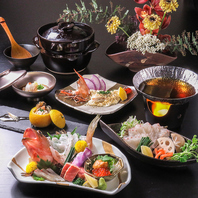 日本全国から吟味した、新鮮な食材をご用意。