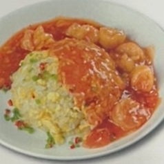 エビチリチャーハン