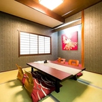 個室や座敷席、カウンター席をご用意。落ち着きのある和空間でごゆっくりお料理や会話を楽しめます♪