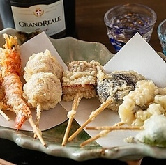 串天ぷらおまかせ5本