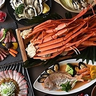 ディナーブッフェ～冬の醍醐味・蟹と牡蠣～
