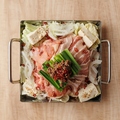 料理メニュー写真&nbsp;仙台味噌月見ちりとり焼き