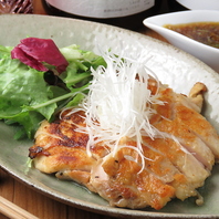 大山鶏を使用したこだわりの焼き鳥