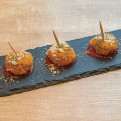 イカスミライスリゾットコロッケ