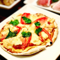 料理メニュー写真 マルゲリータ風ピザ
