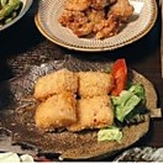 サーモンとほうれん草のクリームコロッケ