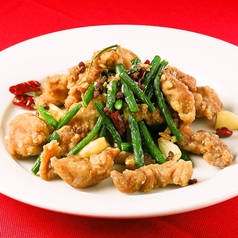 豚肉とニンニク炒め