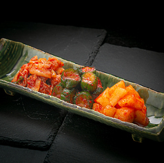 キムチ盛り合わせ