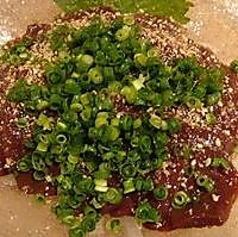 馬レバ刺し/馬ヒモタタキ