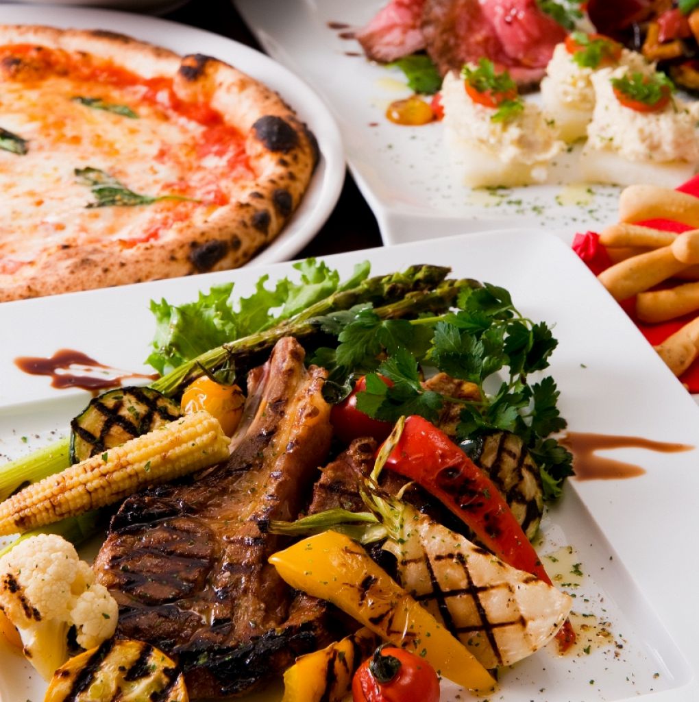 伝統のイタリアンが楽しめる本格コースはもちろん