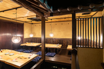 掘りごたつ個室あり！人数に合わせて取り揃えています。