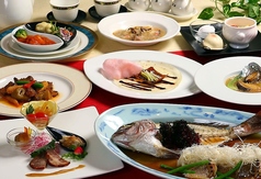 中国料理 芙蓉城 札幌プリンスホテルのコース写真