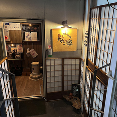 馬肉と日本酒 笑楽 下北沢居酒屋の外観3