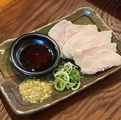 蒸し鶏のタタキ