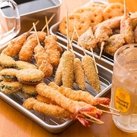 【看板メニュー】串ドラゴンと言えばやっぱり“串揚げ”