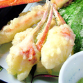 料理メニュー写真 【蟹】　ずわいがに天ぷら（3本）