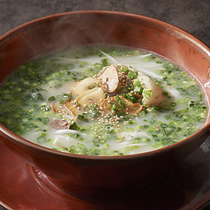 超人的にんにくネギスープ　SPECIAL GARLIC AND WELSH ONION SOUP