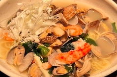 海の幸　魚介塩そば