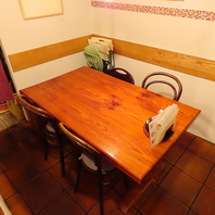 半個室あり・貸切もOK！シーンに合わせて使えるお店