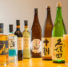 お蕎麦にぴったりなお酒もご用意しております