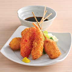 串かつ盛り合せ